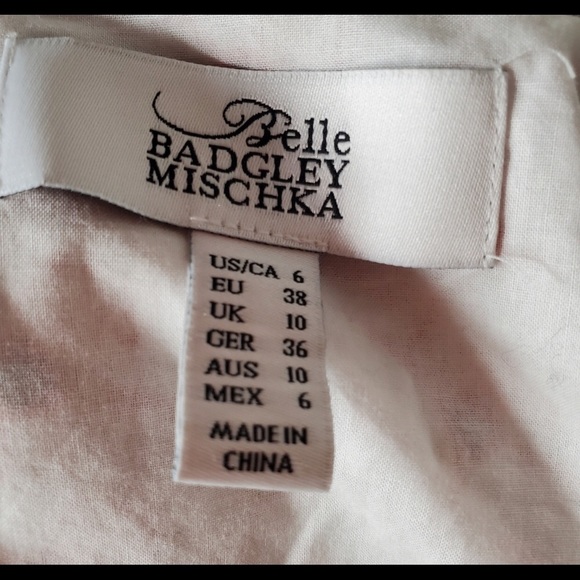 Belle Badgley Mischka Sleeveless Dress 6 - Picture 8 of 10